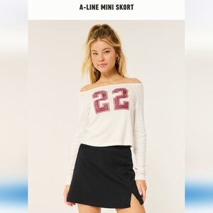 Hollister High Rise A Line Skort